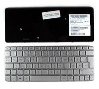 Power4Laptops German Layout Silver Replacement Laptop Keyboard Compatible With HP Mini 210-2001SA