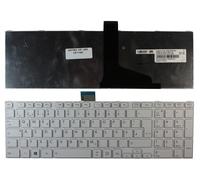 Power4Laptops German Layout White Frame White Replacement Laptop Keyboard Compatible With Toshiba Satellite L850-1J9