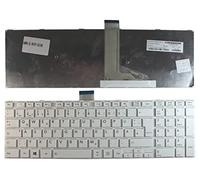 Power4Laptops German Layout White Frame White Replacement Laptop Keyboard Compatible With Toshiba Satellite S50-ABT3N22