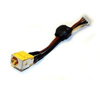 Power4Laptops Replacement Laptop DC Jack Socket With Cable Compatible With Acer Aspire 5315-051G12Mi