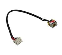Power4Laptops Replacement Laptop DC Jack Socket With Cable Compatible With Acer Aspire E5-575G-53VG