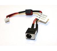 Power4Laptops Replacement Laptop DC Jack Socket With Cable Compatible With Dell Mini 1010v