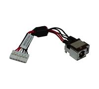 Power4Laptops Replacement Laptop DC Jack Socket With Cable Compatible With HP Folio 13-1000EN