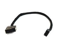 Power4Laptops Replacement Laptop DC Jack Socket With Cable Compatible With HP Home 15-r086no