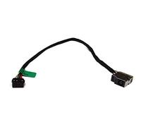 Power4Laptops Replacement Laptop DC Jack Socket With Cable Compatible With HP Pavilion 15-e030TX
