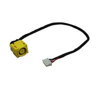 Power4Laptops Replacement Laptop DC Jack Socket With Cable Compatible With Lenovo Essential V480CA