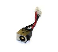 Power4Laptops Replacement Laptop DC Jack Socket With Cable Compatible With Toshiba Portege Z830-104