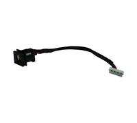 Power4Laptops Replacement Laptop DC Jack Socket With Cable Compatible With Toshiba Satellite Pro S500-12M