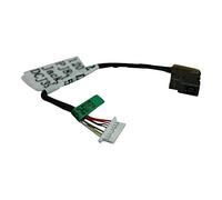 Power4Laptops Short Cable Version (Please Check The Picture) Replacement Laptop DC Jack Socket With Cable Compatible With HP Home 15-ac632TX
