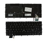 Power4Laptops UK Layout Backlit Black Replacement Laptop Keyboard Compatible With Dell PK1320C2A15