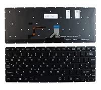 Power4Laptops UK Layout Backlit Black Replacement Laptop Keyboard Compatible With Toshiba Satellite Radius P25W-C2304-4K