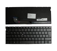 Power4Laptops UK Layout Backlit Grey Replacement Laptop Keyboard Compatible With Lenovo Yoga S730-13IWL