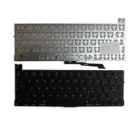 Power4Laptops UK Layout Black Replacement Laptop Keyboard Compatible With Apple MacBook Pro 13 Inch M1 2020