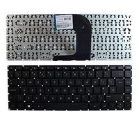 Power4Laptops UK Layout Black Replacement Laptop Keyboard Compatible With HP Home 14-ac036TU