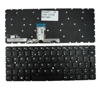 Power4Laptops UK Layout Black Replacement Laptop Keyboard Compatible With Lenovo IdeaPad 710S-13IKB