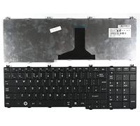 Power4Laptops UK Layout Black Replacement Laptop Keyboard Compatible With Toshiba Satellite C660-115