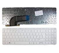Power4Laptops UK Layout White Frame White Replacement Laptop Keyboard Compatible With HP Pavilion 15-n276ez