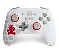 PowerA 1517032-02 accessoire de jeux vidéo Gris, Blanc Bluetooth/USB Manette de jeu Analogique Nintendo Switch, Nintend