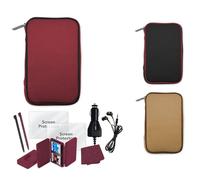 PowerA Accessory Set Hard-Case Car Charger Headset for Nintendo 3DS XL Dsi XL