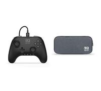 PowerA ADV Wired CTRL NSW2 - Black + Slim Case NSW2- Grey Bundle