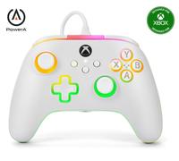 PowerA Advantage Wired Controller for Xbox Series X|S with Lumectra - White, Gamepad, Wired Video Game Controller, Gaming Controller, works with Xbox One and Windows 10/11, Officially Licensed