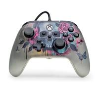 PowerA Advantage Plus Wired Controller for Xbox Series X|S - Bloom & Gloom, officially licensed, adjustable height thumbsticks, hall effect, mappable buttons, works with Xbox One and Windows 10/11 PC