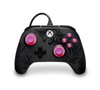 PowerA Advantage Plus Wired Controller for Xbox Series X|S - Moonlit Palms, officially licensed, adjustable height thumbsticks, hall effect, mappable buttons, works with Xbox One and Windows 10/11 PC
