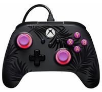 PowerA Advantage Plus Wired Controller for Xbox Series X|S - Moonlit Palms, officially licensed, adjustable height thumbsticks, hall effect, mappable buttons, works with Xbox One and Windows 10/11 PC