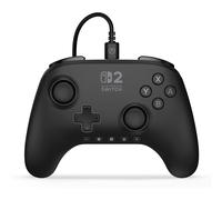 PowerA Advantage Wired Controller for Nintendo Switch 2 - Black, Officially Licensed, Hall Effects, Mappable Buttons, Pro Controller, C Button, On-board Audio Controls, New