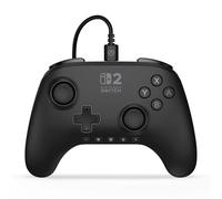PowerA Advantage Wired Controller for Nintendo Switch 2 - Black, Officially Licensed, Hall Effects, Mappable Buttons, Pro Controller, C Button, On-board Audio Controls