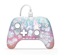 PowerA Advantage Wired Controller for Nintendo Switch 2 - Mushroom Kingdom, Officially Licensed, Hall Effects, Mappable Buttons, Pro Controller, C Button, On-board Audio Controls