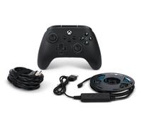 PowerA Advantage Wired Controller for Xbox Series XS with Lumectra + RGB LED Strip - Black One Size Black