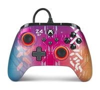 PowerA Advantage Wired Controller for Xbox Series X|S - Cyber Style, Gamepad, Wired Video Game Controller, Gaming Controller, USB-C, works with Xbox One and Windows 10/11, Officially Licensed