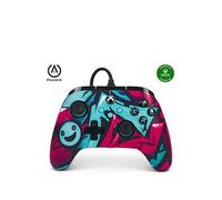 PowerA Advantage Wired Controller for Xbox Series X|S - Wild Style, Gamepad, Wired Video Game Controller, Gaming Controller, USB-C, works with Xbox One and Windows 10/11, Officially Licensed