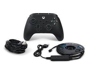 PowerA Advantage Wired Controller for Xbox Series X|S with Lumectra + RGB LED Strip - Black