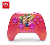 PowerA Advantage Wireless Controller for Nintendo Switch 2 - Mario Friends, Officially Licensed, Hall Effects, Mappable Buttons, Pro Controller, C Button, Motion Controls