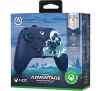 PowerA Advantage Xbox One/ Series X/S Wired Controller Pc- Blue