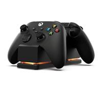PowerA Dual Charging Station for Xbox - Black, Wireless Controller Charging, Xbox Series X|S, One