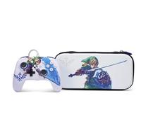 POWERA Enhanced Wired Controller and Slim Case for Nintendo Switch - Master Sword