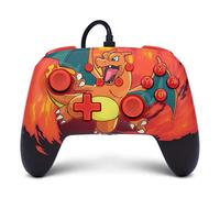 PowerA Enhanced Wired Controller for Nintendo Switch and Oled Model, Advance Gaming Buttons, 3.5mm Stereo Jack and Anti-Friction Rings, Officially Licensed: Pokémon: Charizard Vortex