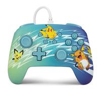 PowerA Enhanced Wired Controller for Nintendo Switch and Oled Model, Advance Gaming Buttons, 3.5mm Stereo Jack and Anti-Friction Rings, Officially Licensed: Pikachu Evolution