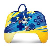 PowerA Enhanced Wired Controller for Nintendo Switch and Oled Model, Advance Gaming Buttons, 3.5mm Stereo Jack and Anti-Friction Rings, Officially Licensed: Sonic Boost