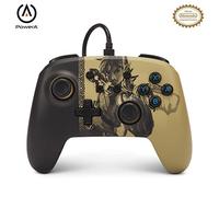 PowerA Enhanced Wired Controller for Nintendo Switch and Oled Model, Advance Gaming Buttons, 3.5mm Stereo Jack and Anti-Friction Rings, Officially Licensed: Ancient Archer