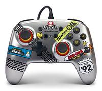 PowerA Enhanced Wired Controller for Nintendo Switch and Oled Model, Advance Gaming Buttons, 3.5mm Stereo Jack and Anti-Friction Rings, Officially Licensed: Mario Kart