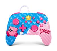 PowerA Enhanced Wired Controller for Nintendo Switch and Oled Model, Advance Gaming Buttons, 3.5mm Stereo Jack and Anti-Friction Rings, Officially Licensed: Kirby