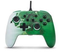 PowerA Enhanced Wired Controller for Nintendo Switch and Oled Model, Advance Gaming Buttons, 3.5mm Stereo Jack and Anti-Friction Rings, Officially Licensed: Heroic Link