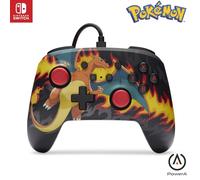 PowerA Enhanced Wired Controller for Nintendo Switch - Charizard Firestorm, Gamepad, game controller, wired controller, officially licensed