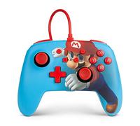 PowerA Enhanced Wired Controller for Nintendo Switch - OLED Model, Nintendo Switch and Nintendo Switch Lite - Mario Punch, Gamepad, Game Controller, wired Controller, Officially Licensed