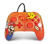 PowerA Switch Enhanced Wired Controller - Mario Vintage PowerA Switch Enhanced Wired Controller - Mario Vintage