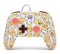 PowerA Enhanced Wired Controller for Nintendo Switch OLED - Pikachu Blush, Gamepad, Officially Licensed